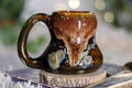 03-E Caramel EXPERIMENT Gourd Mug, 13 oz.