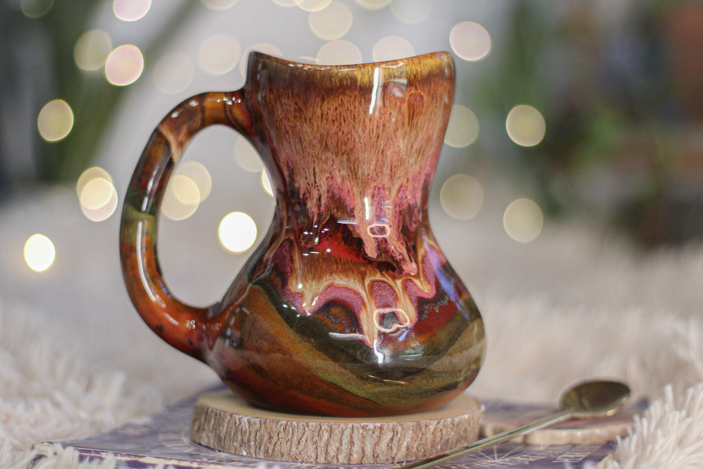 03-B Amber 'Flow' Mug - TOP SHELF, 18 oz.
