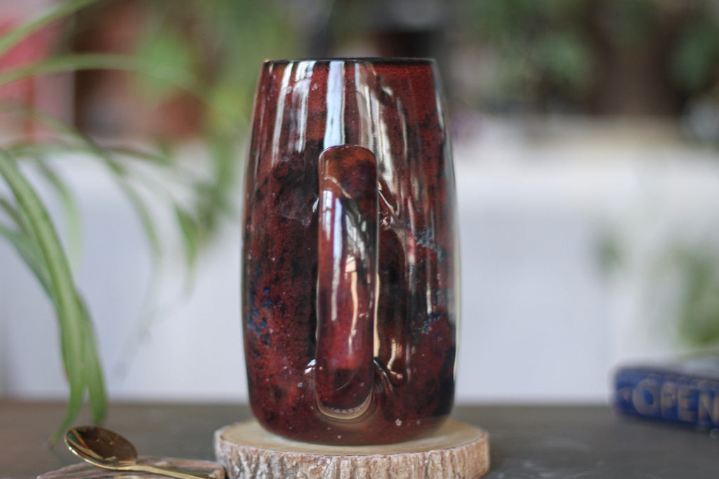 25-B Dragon's Blood Agate Mug, 25 oz.