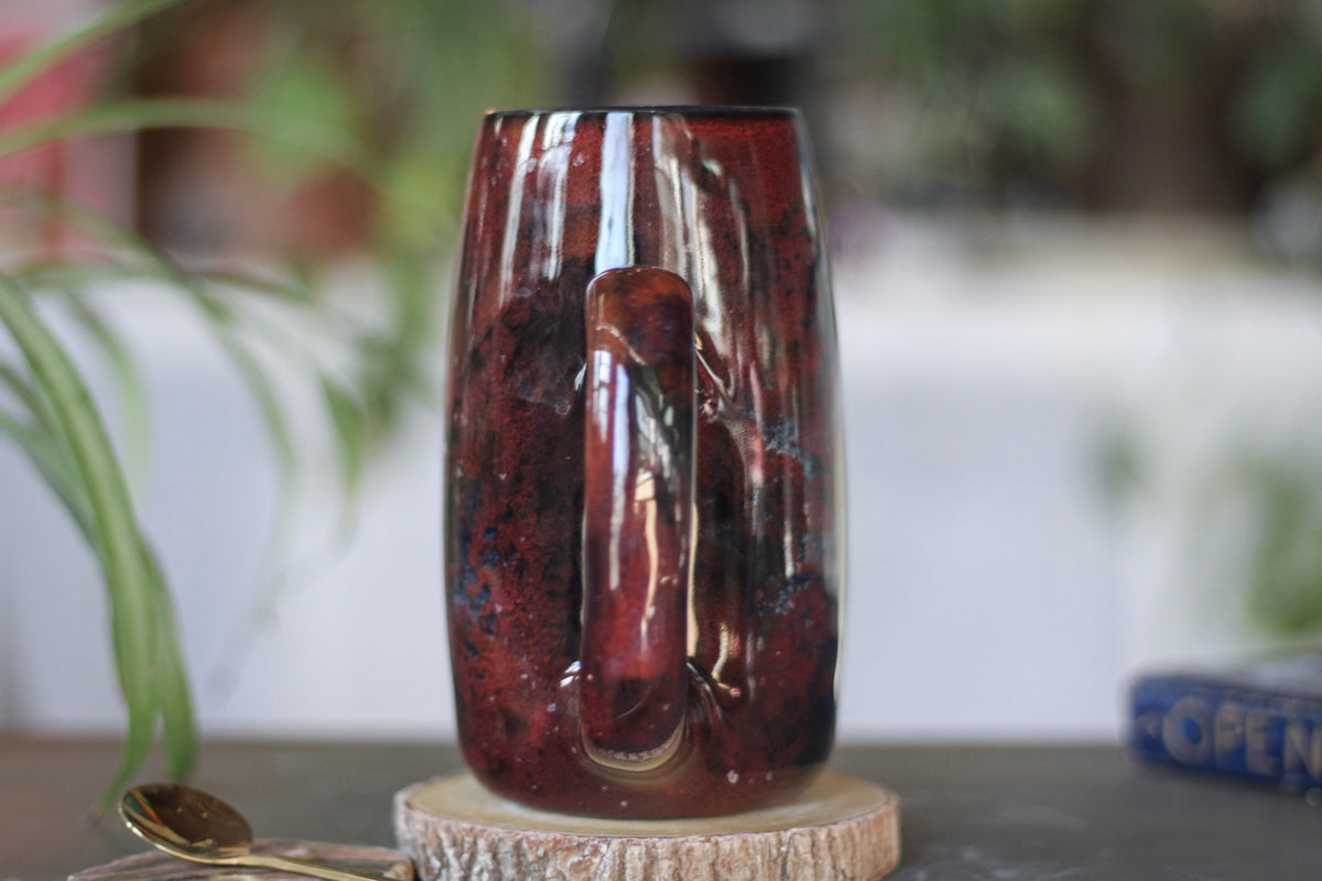 25-B Dragon's Blood Agate Mug, 25 oz.