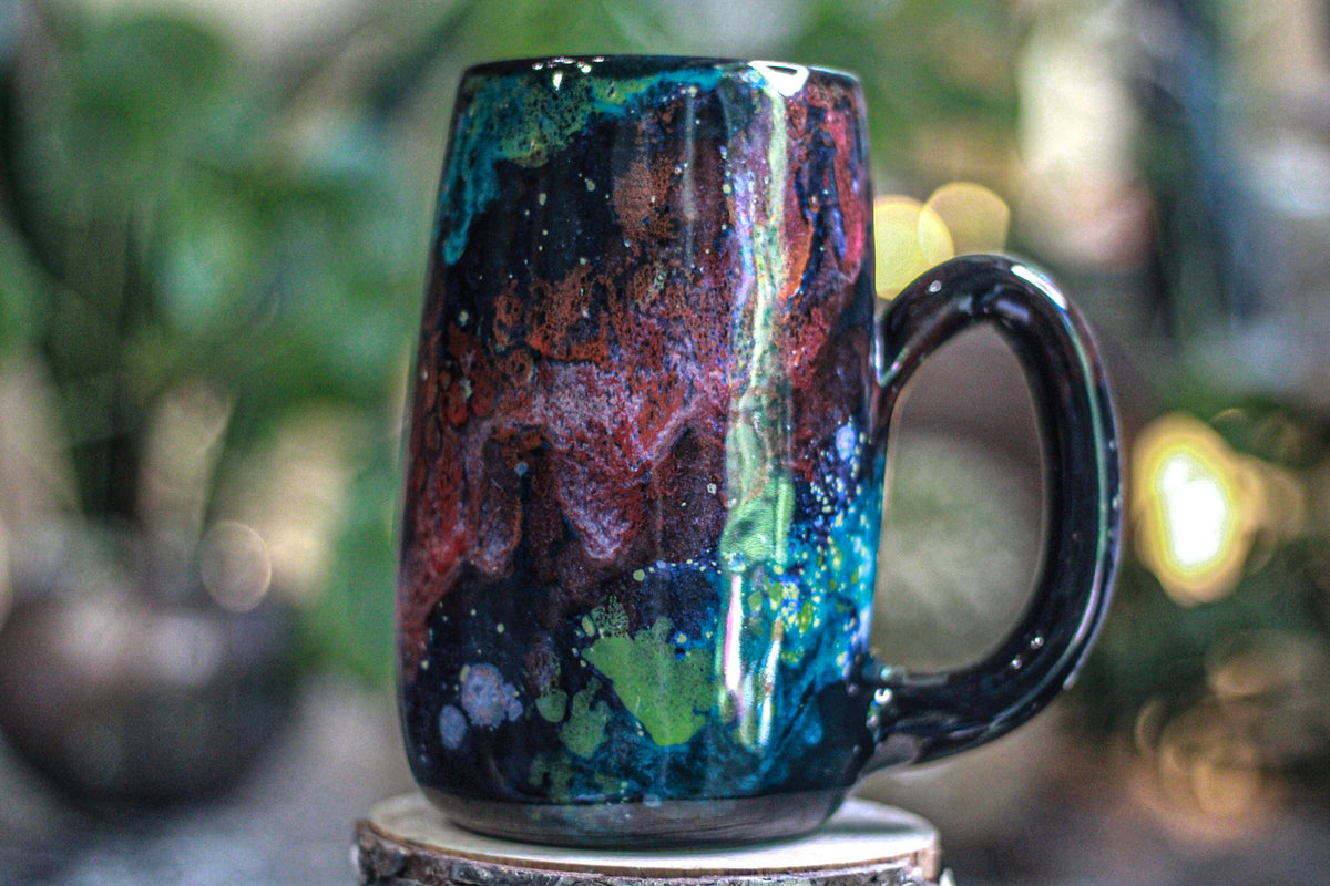 DRAWING WINNER: 24-A Rainbow Stellar Mug - TOP SHELF, 25 oz.