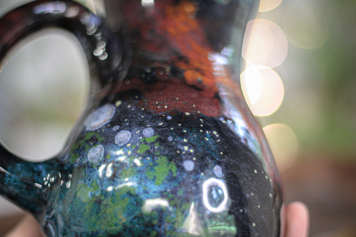 23-A Rainbow Stellar Tall Gourd Mug, 28 oz.