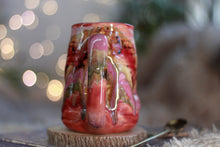 Load image into Gallery viewer, 14-E Red EXPERIMENT Textured Divot Mug, 16 oz.
