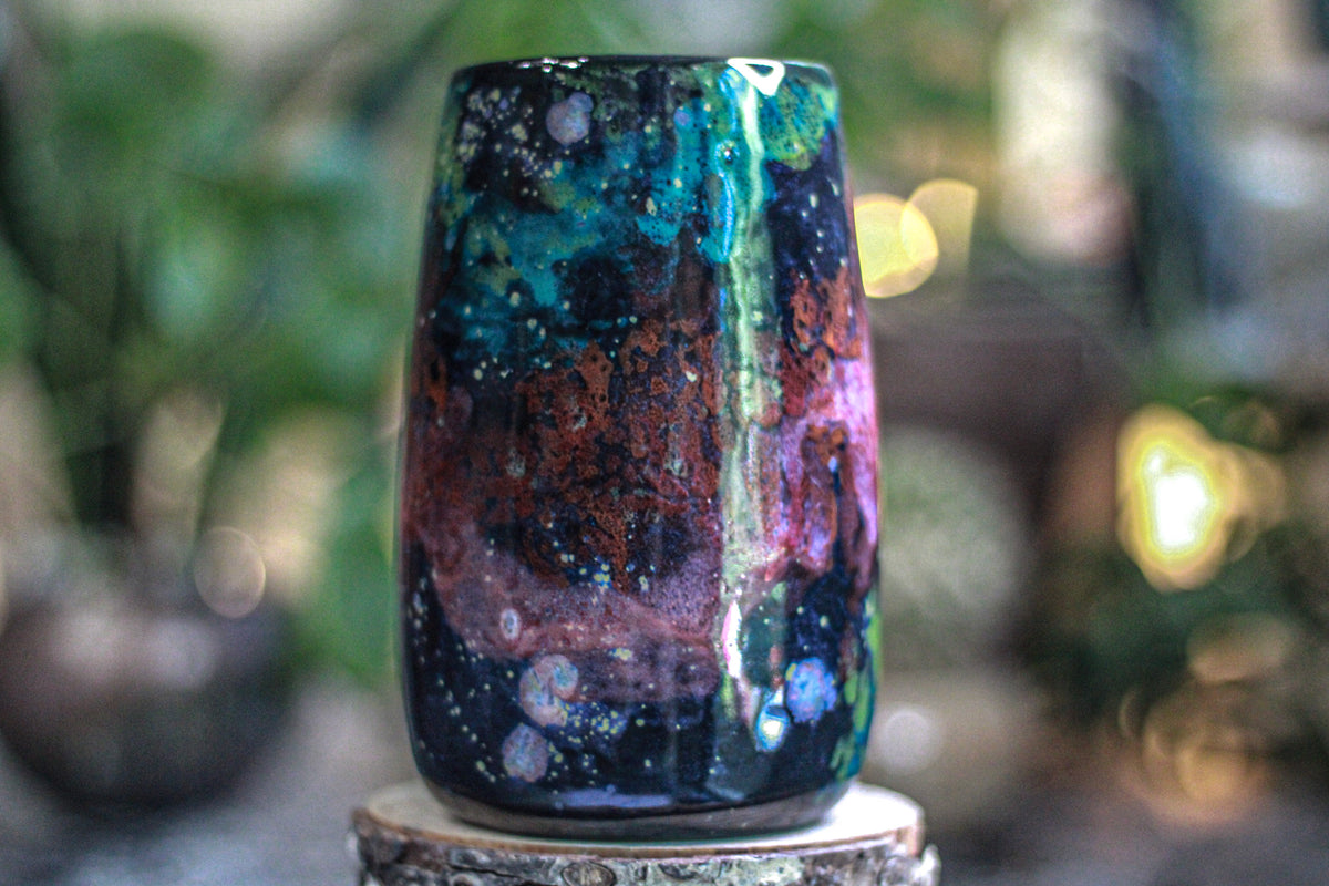 DRAWING WINNER: 24-A Rainbow Stellar Mug - TOP SHELF, 25 oz.