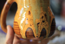 Load image into Gallery viewer, 09-F Pumpkin Chai EXPERIMENT Textured Crock Mug, 17 oz.