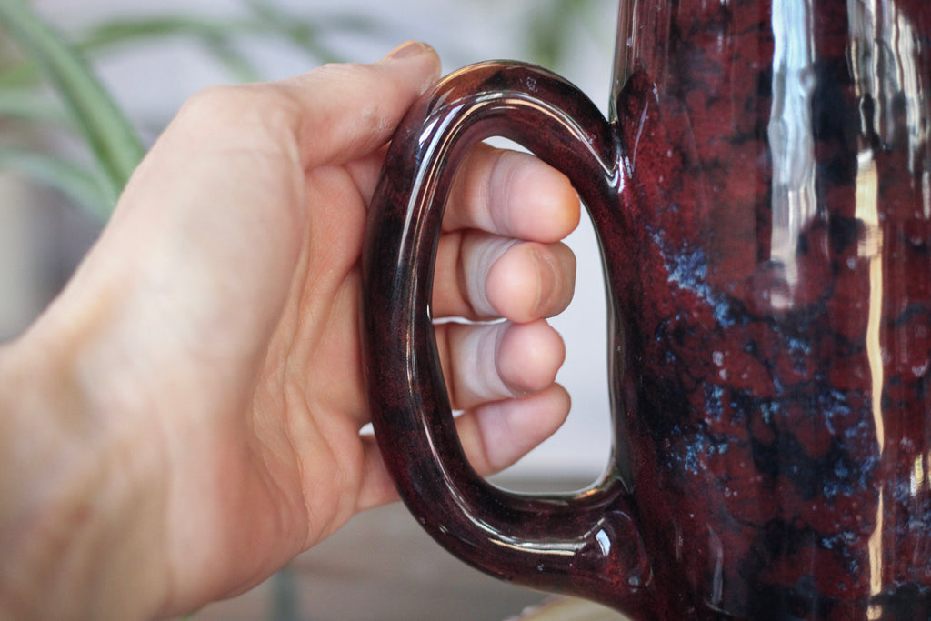 25-B Dragon's Blood Agate Mug, 25 oz.