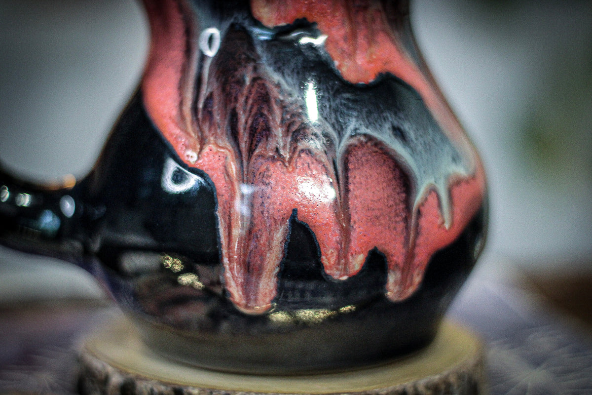 24-D Magenta Grotto Acorn Gourd Mug, 23 oz.