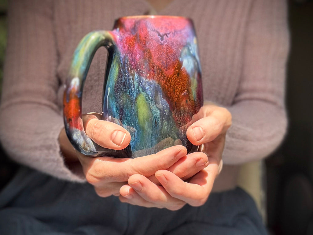 25-C Rainbow Stellar Variation Mug, 21 oz.