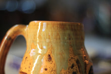 Load image into Gallery viewer, 09-F Pumpkin Chai EXPERIMENT Textured Crock Mug, 17 oz.