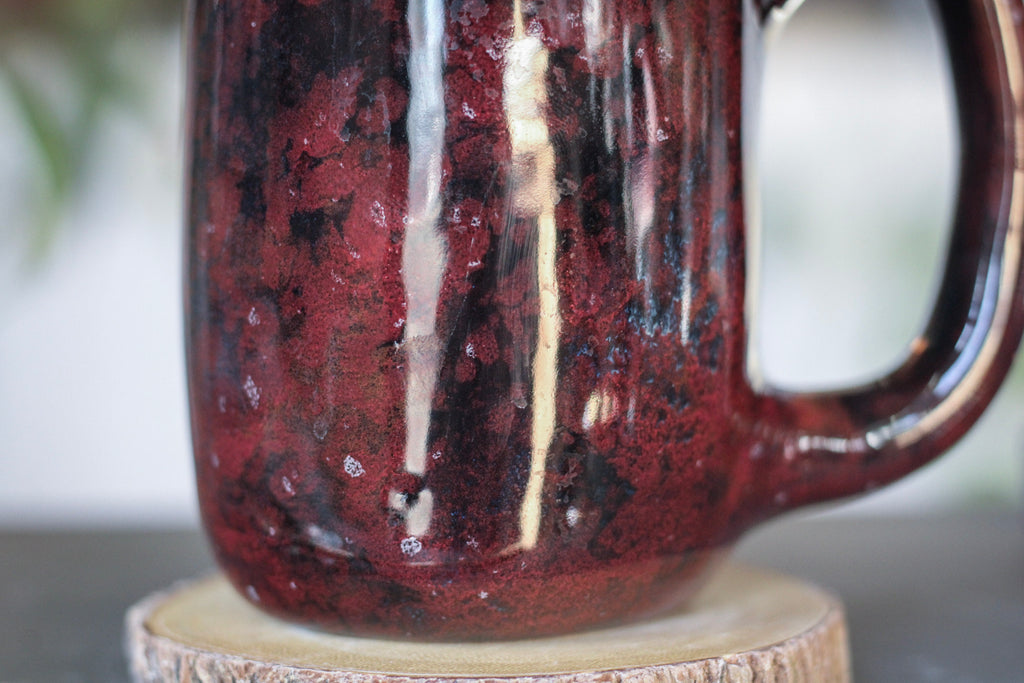 25-B Dragon's Blood Agate Mug, 25 oz.