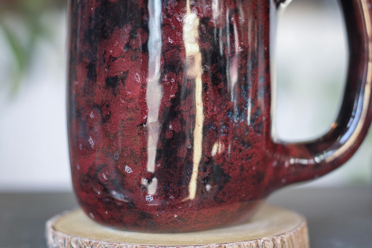 25-B Dragon's Blood Agate Mug, 25 oz.