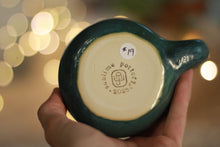 Load image into Gallery viewer, 19-F Simply Turquoise Notched Textured Divot Mug, 14 oz.