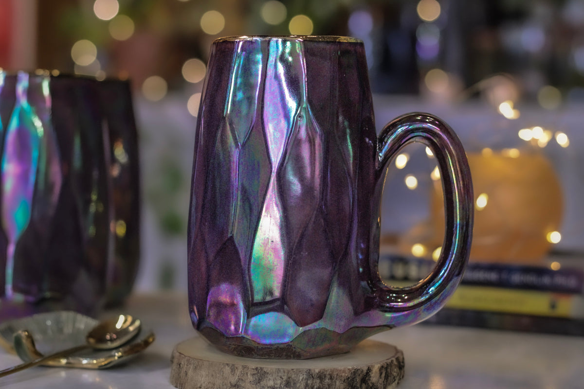24-B Midnight Aura Crystal Mug - MISFIT, 23 oz. - 20% off (This listing is for one mug)