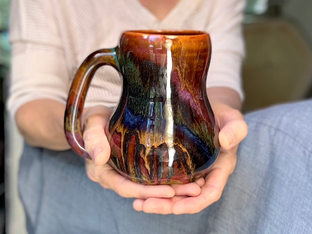 25-D Rainbow Strata Gourd Mug - MISFIT, 24 oz.  - 30% off