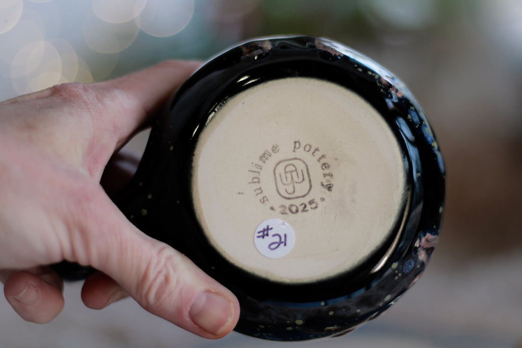 21-C Cosmic Amethyst Grotto Mug, 19 oz.