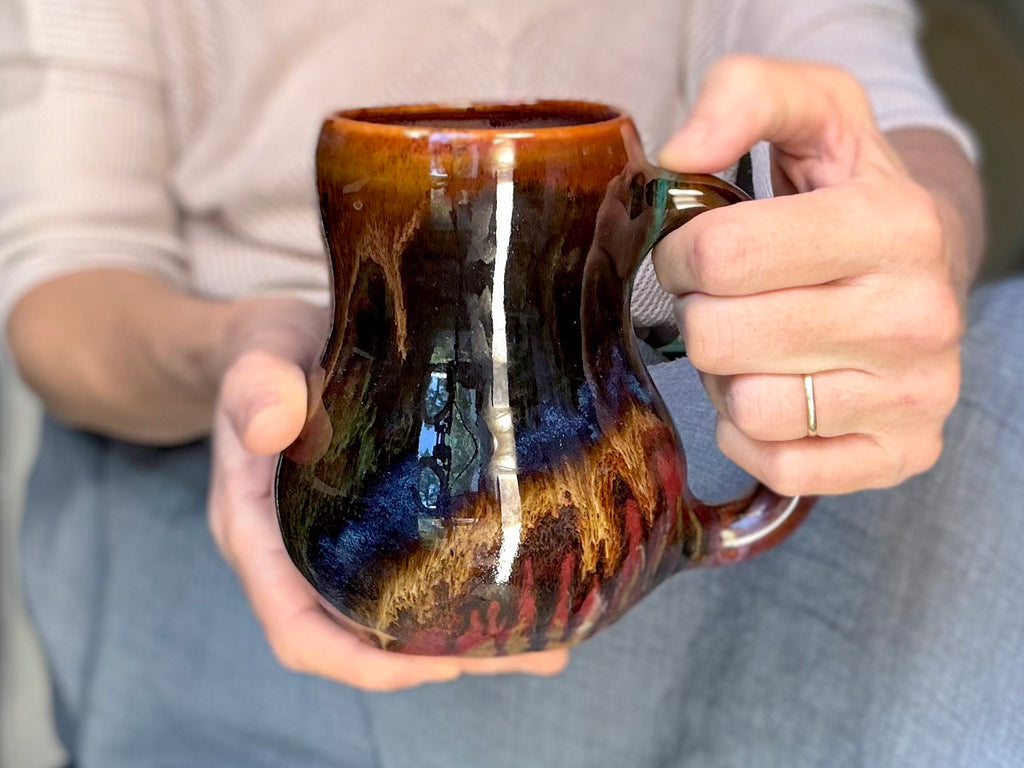 25-D Rainbow Strata Gourd Mug - MISFIT, 24 oz.  - 30% off
