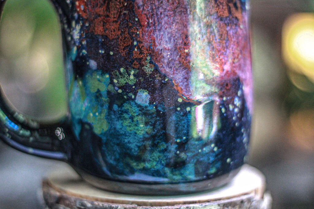 DRAWING WINNER: 24-A Rainbow Stellar Mug - TOP SHELF, 25 oz.