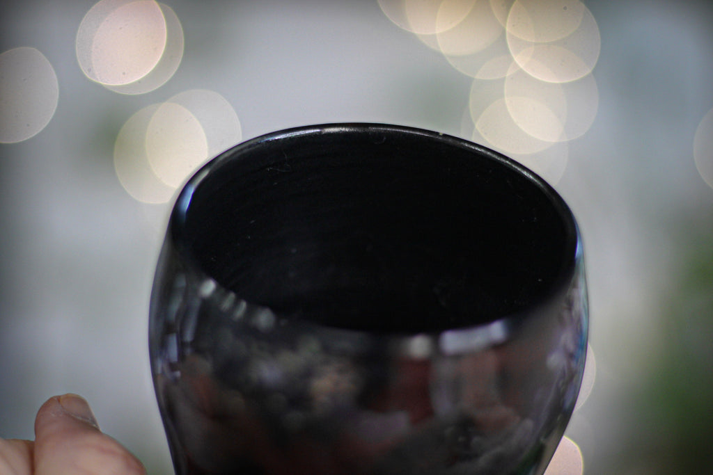 23-A Rainbow Stellar Tall Gourd Mug, 28 oz.