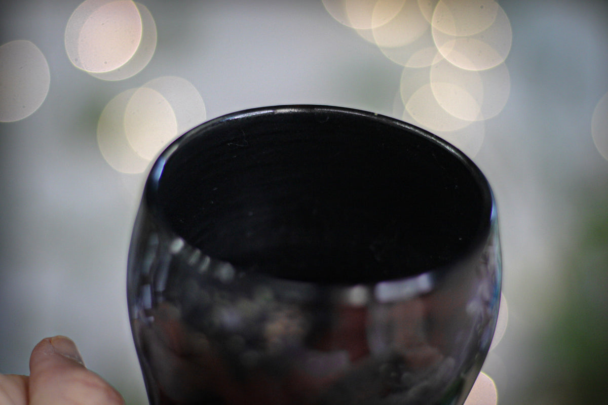 23-A Rainbow Stellar Tall Gourd Mug, 28 oz.