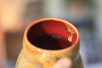 09-F Pumpkin Chai EXPERIMENT Textured Crock Mug, 17 oz.