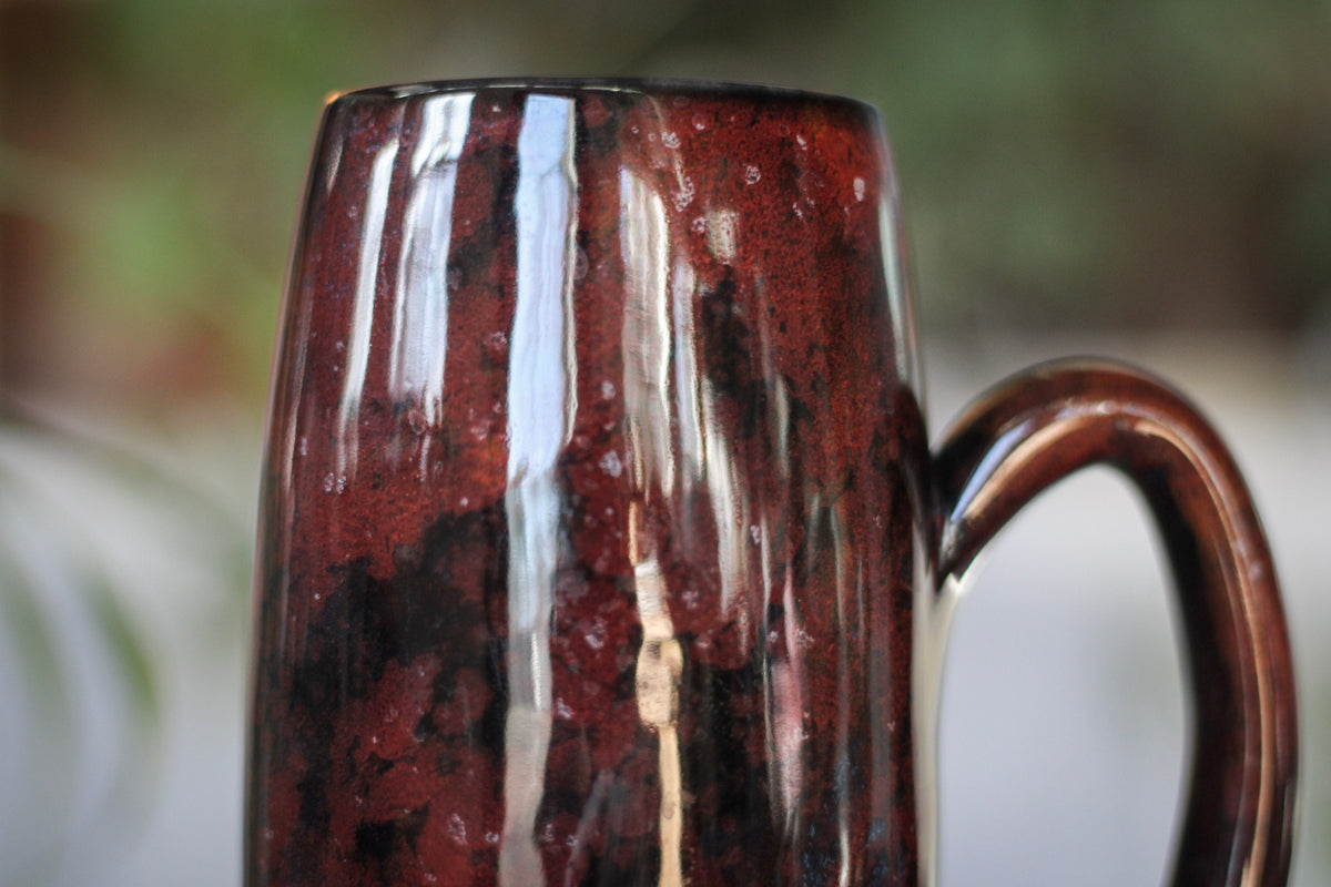25-B Dragon's Blood Agate Mug, 25 oz.