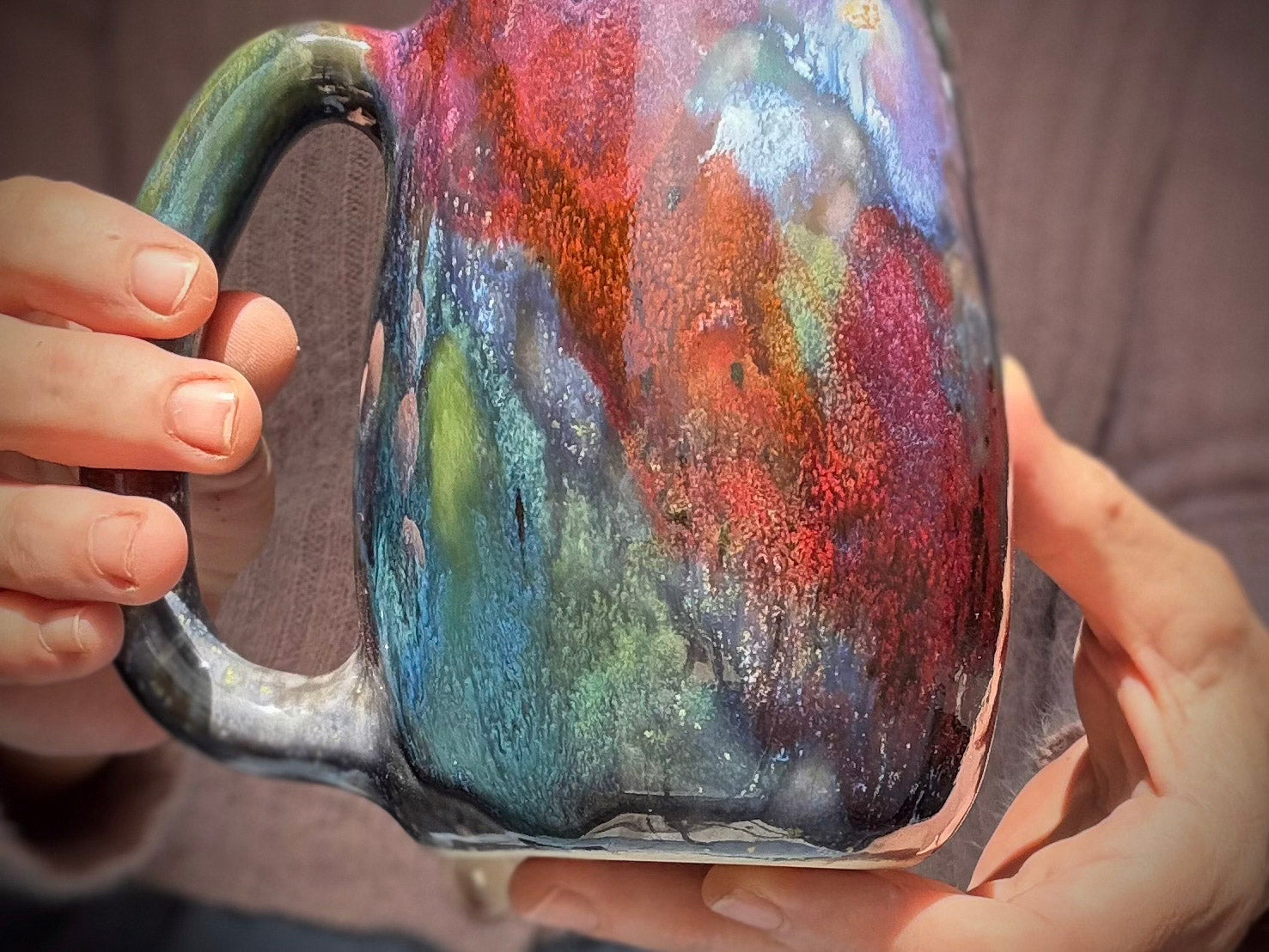 25-C Rainbow Stellar Variation Mug, 21 oz.