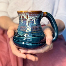 Load image into Gallery viewer, 25-F New Wave Flared Textured Mug, 16 oz.
