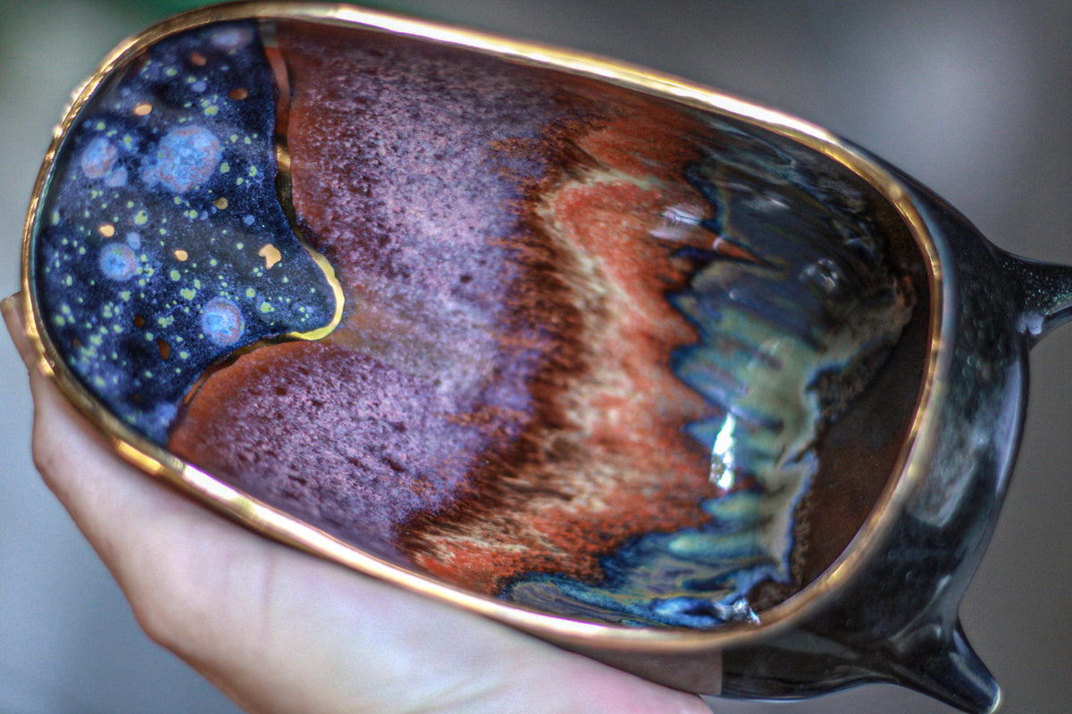 18-B Starry Night Candle Holder - TOP SHELF MISFIT