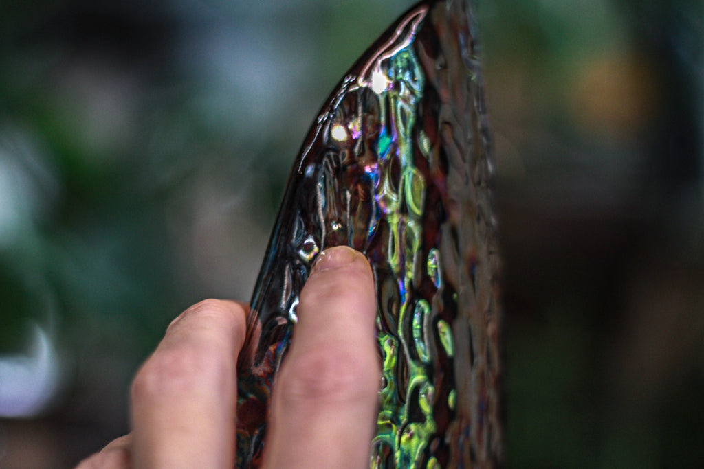 23-B PROTOTYPE Textured Candle Holder