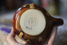 Load image into Gallery viewer, 09-F Pumpkin Chai EXPERIMENT Textured Crock Mug, 17 oz.