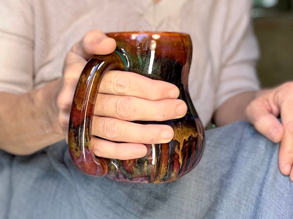 25-D Rainbow Strata Gourd Mug - MISFIT, 24 oz.  - 30% off