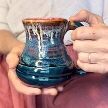 Load image into Gallery viewer, 25-F New Wave Flared Textured Mug, 16 oz.
