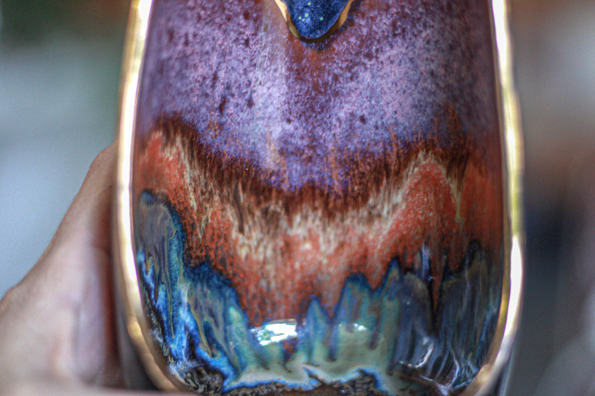 18-B Starry Night Candle Holder - TOP SHELF MISFIT