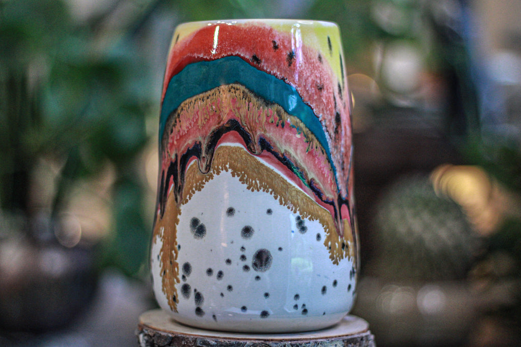 01-B Desert Rainbow Gourd Mug - MINOR MISFIT, 25 oz. - 10% off