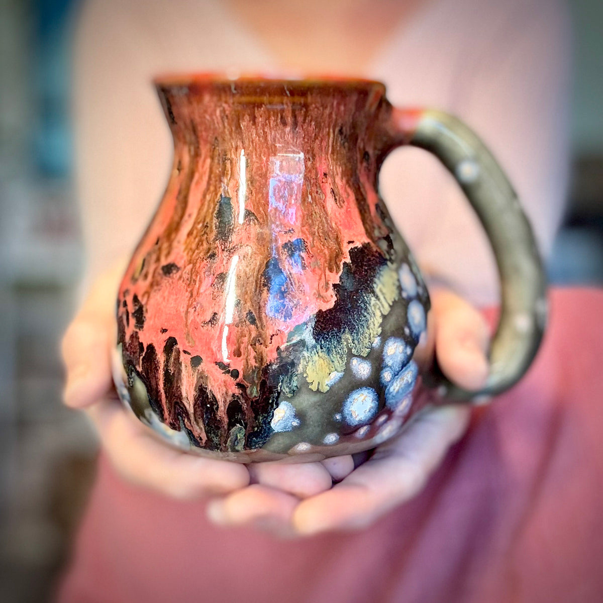 01-D Molten Melon Mug - TOP SHELF NEXT LEVEL, 22 oz.