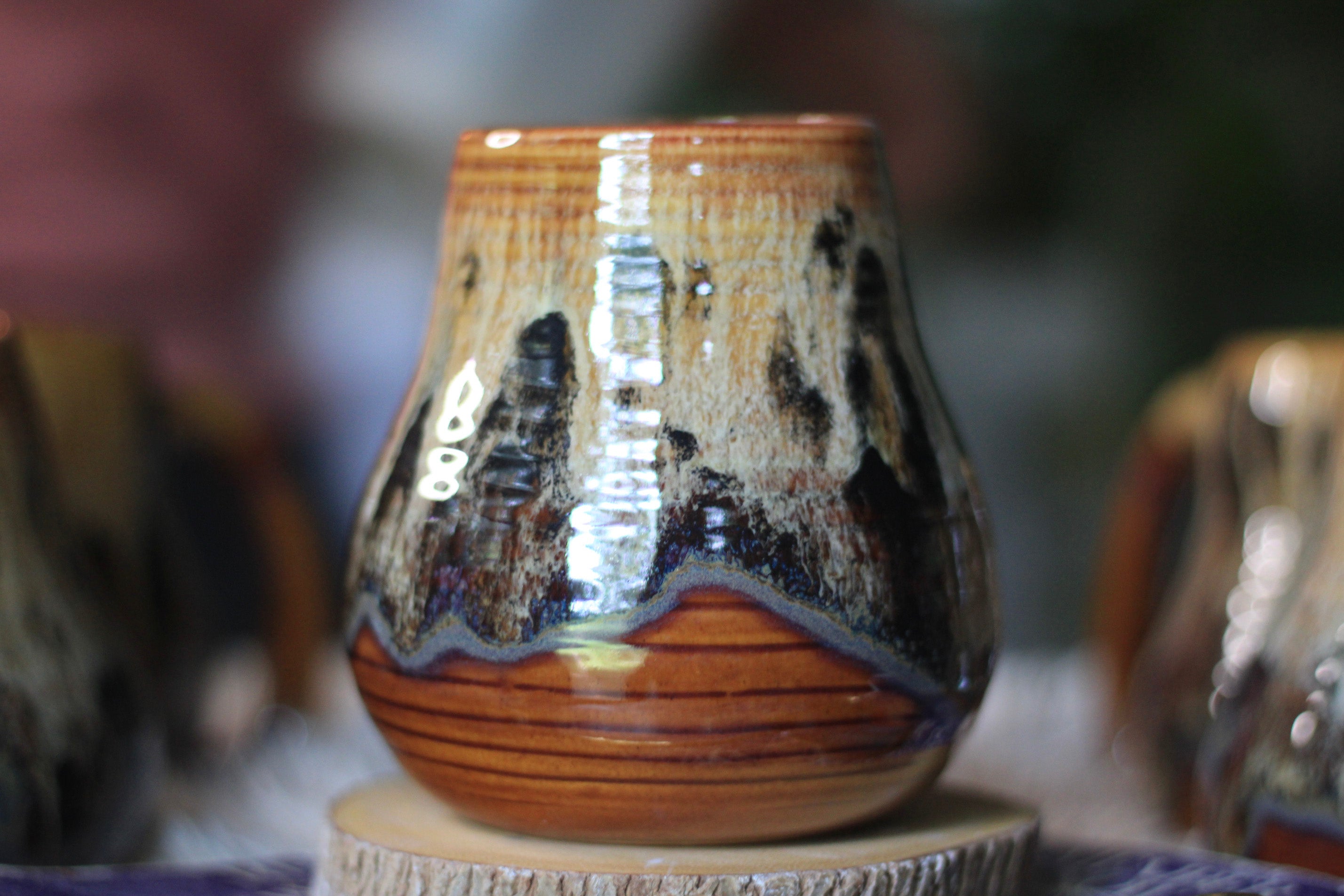 01-E Honey Bear Textured Mug, 19 oz. (This listing is for one mug)