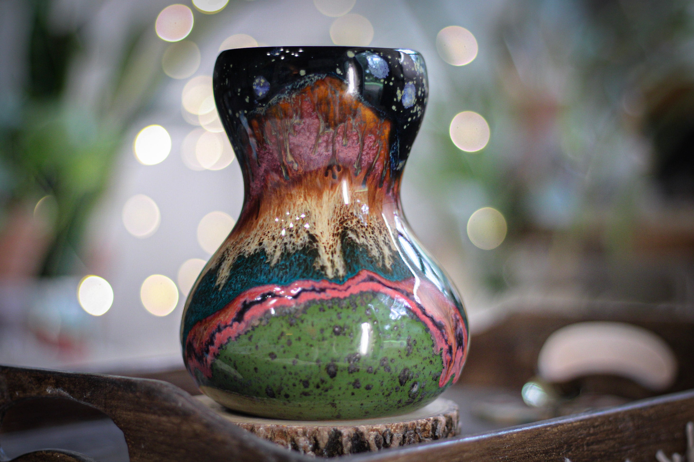 01-B Starry Night Gourd Mug - TOP SHELF, 20 oz.