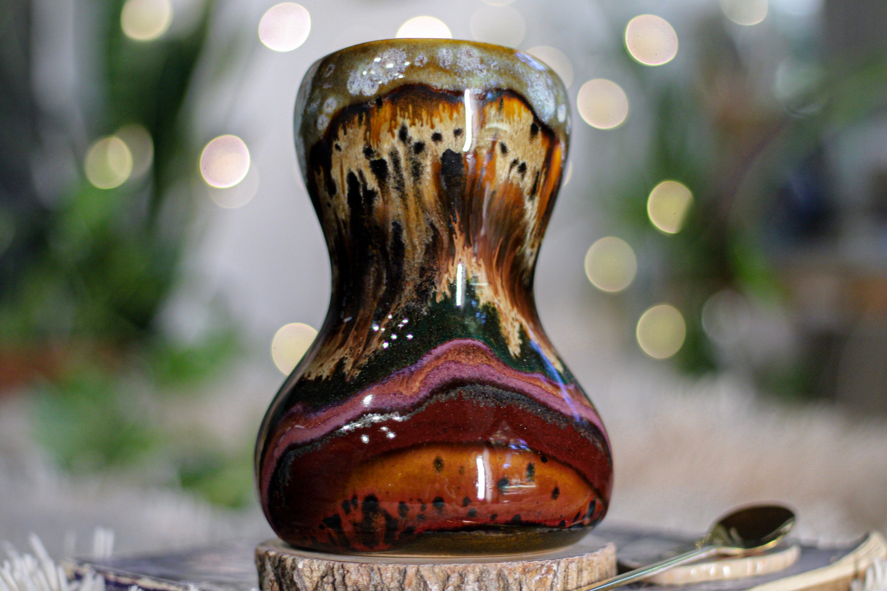 01-A+ Desert Oasis Gourd Mug - TOP SHELF NEXT LEVEL, 22 oz.