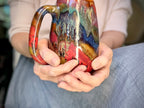 03-B Rainbow Strata Mug - TOP SHELF, 24 oz.