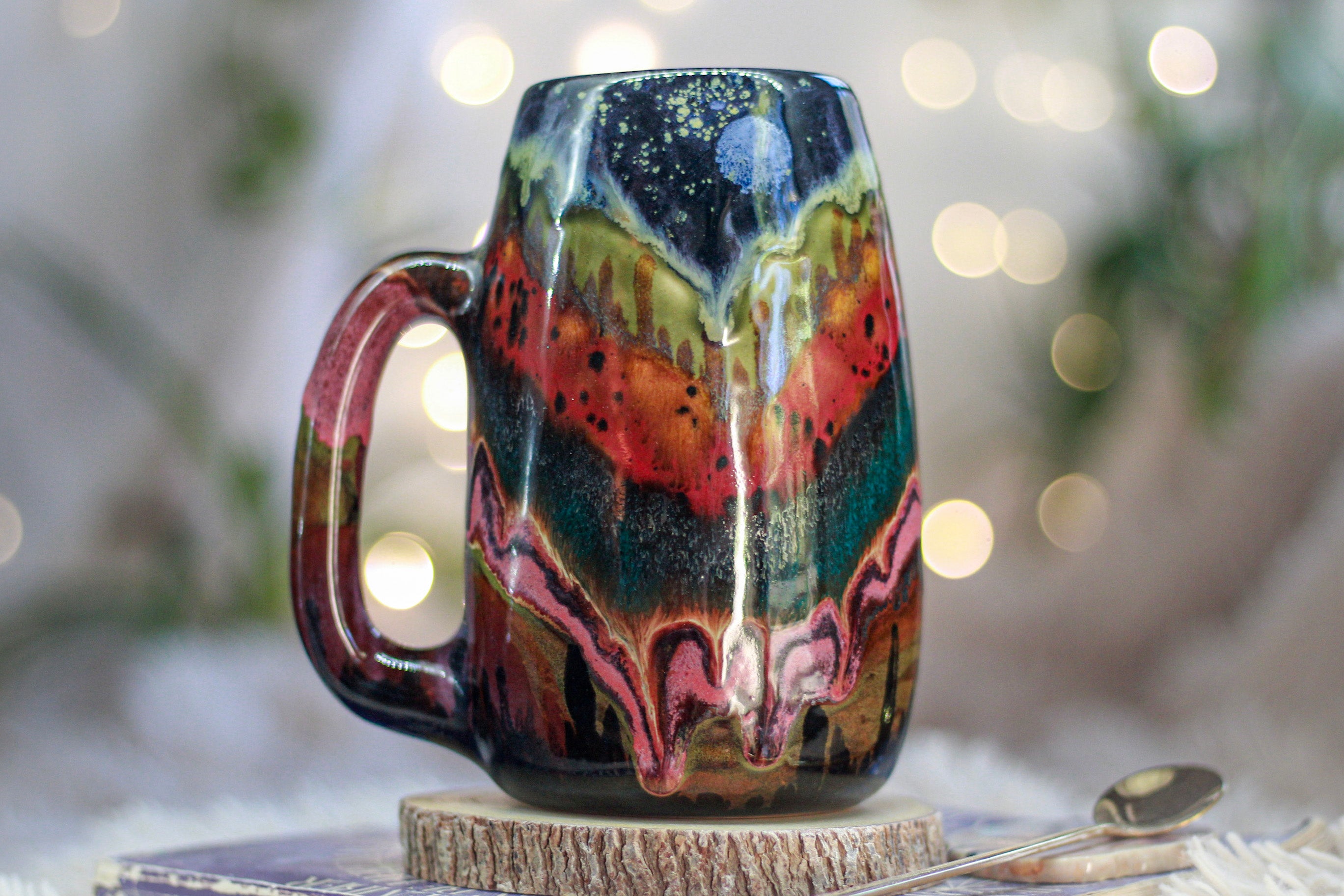 03-A+ Green Mountain Midnight Mug - TOP SHELF NEXT LEVEL, 27 oz.