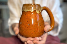 Load image into Gallery viewer, 07-F Pumpkin Chai Curvy Mug - TOP SHELF, 20 oz.