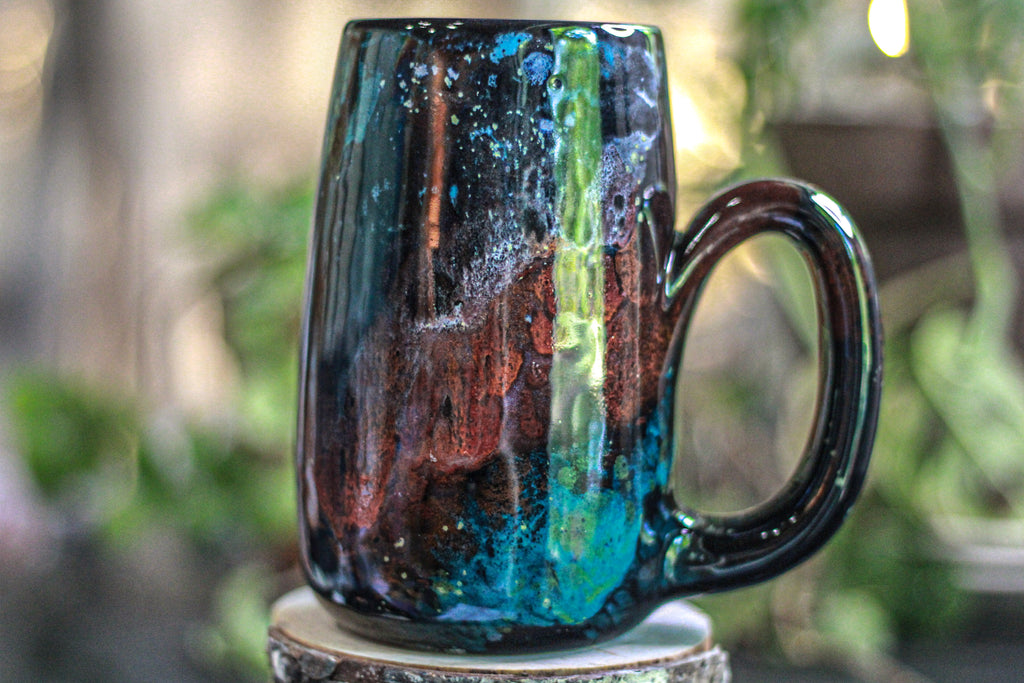 23-A Rainbow Stellar Mug - TOP SHELF, 24 oz.