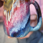 22-C Midnight Rainbow Mug - MISFIT, 27 oz. - 15% off