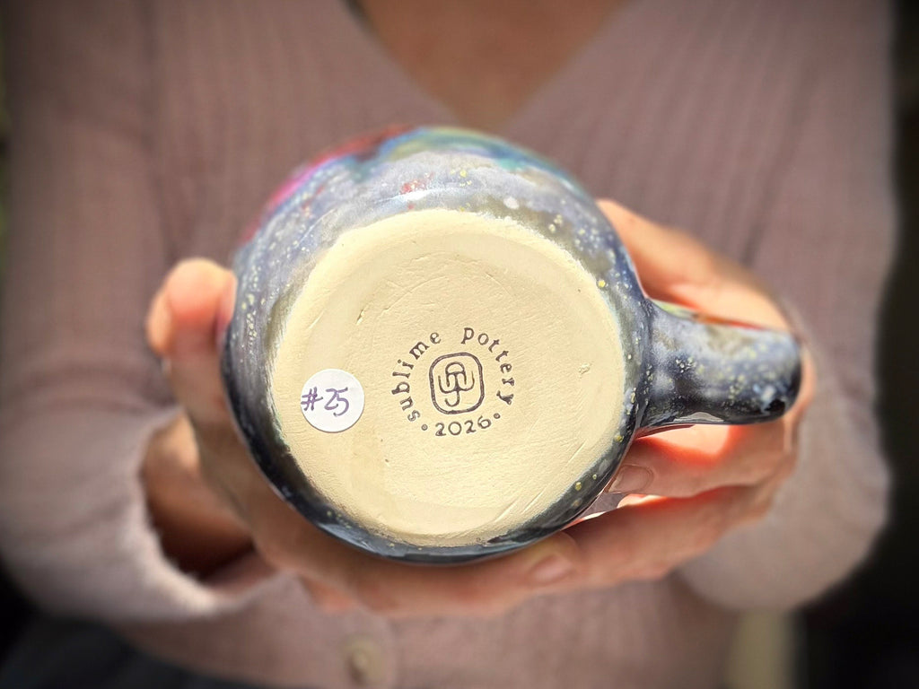 25-C Rainbow Stellar Variation Mug, 21 oz.