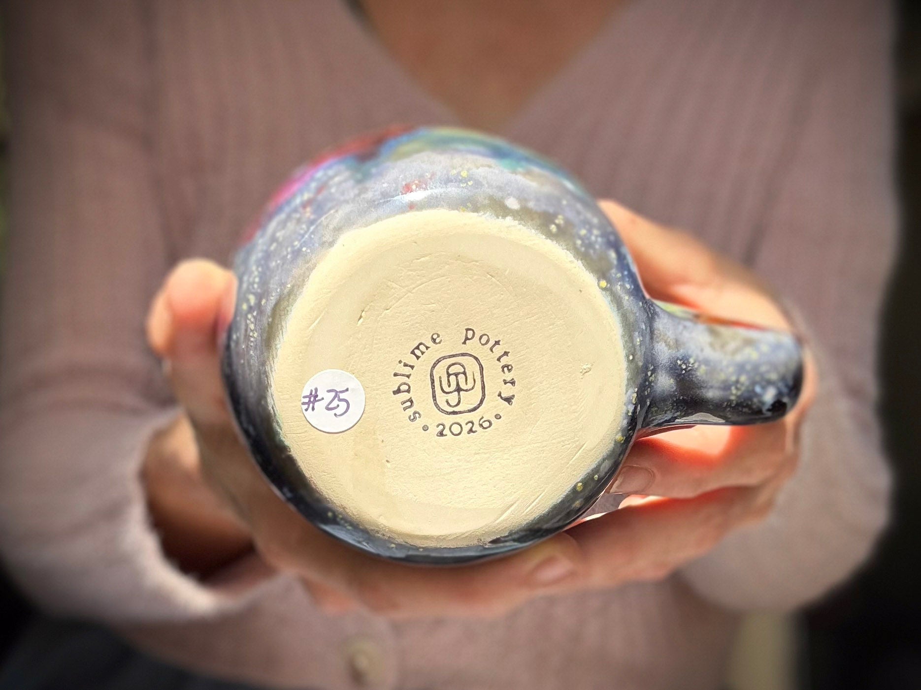25-C Rainbow Stellar Variation Mug, 21 oz.
