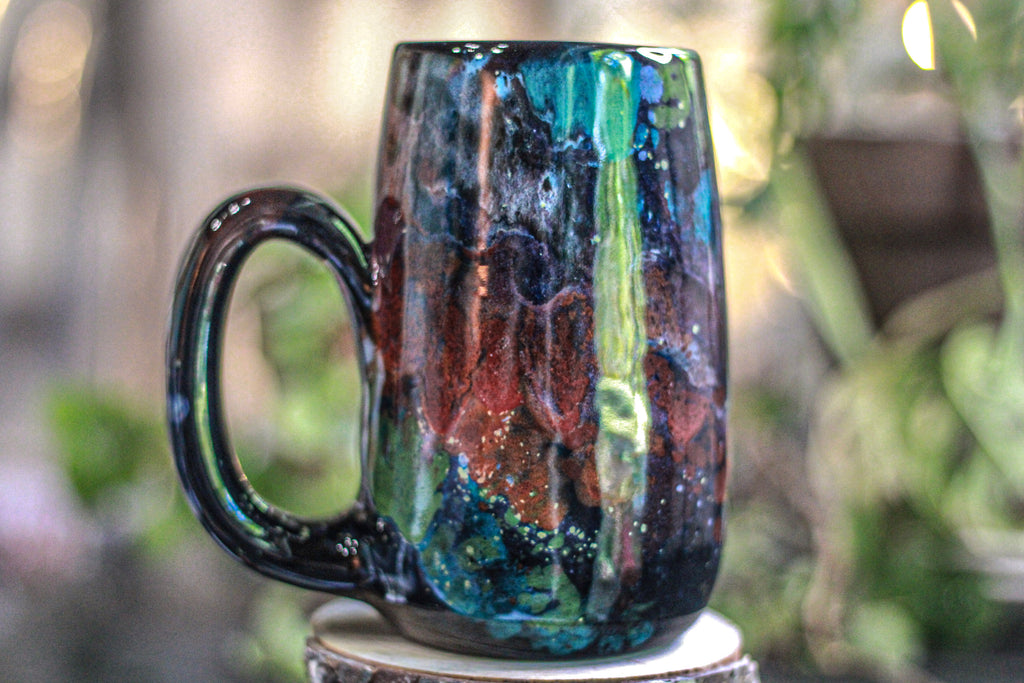 23-A Rainbow Stellar Mug - TOP SHELF, 24 oz.
