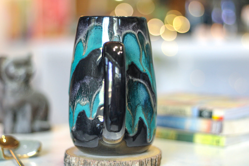 22-D Turquoise Grotto Mug - MISFIT, 25 oz. - 15% off