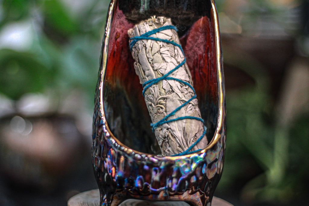 23-B PROTOTYPE Textured Candle Holder