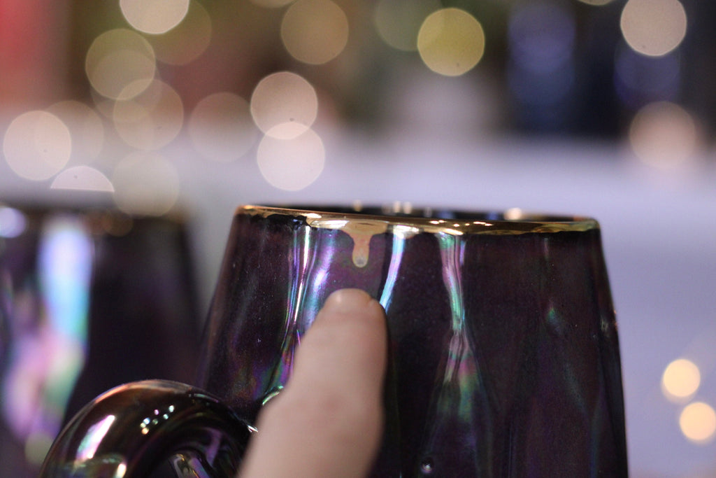 25-B Midnight Aura Crystal Mug - MISFIT, 23 oz. - 10% off (This listing is for one mug)