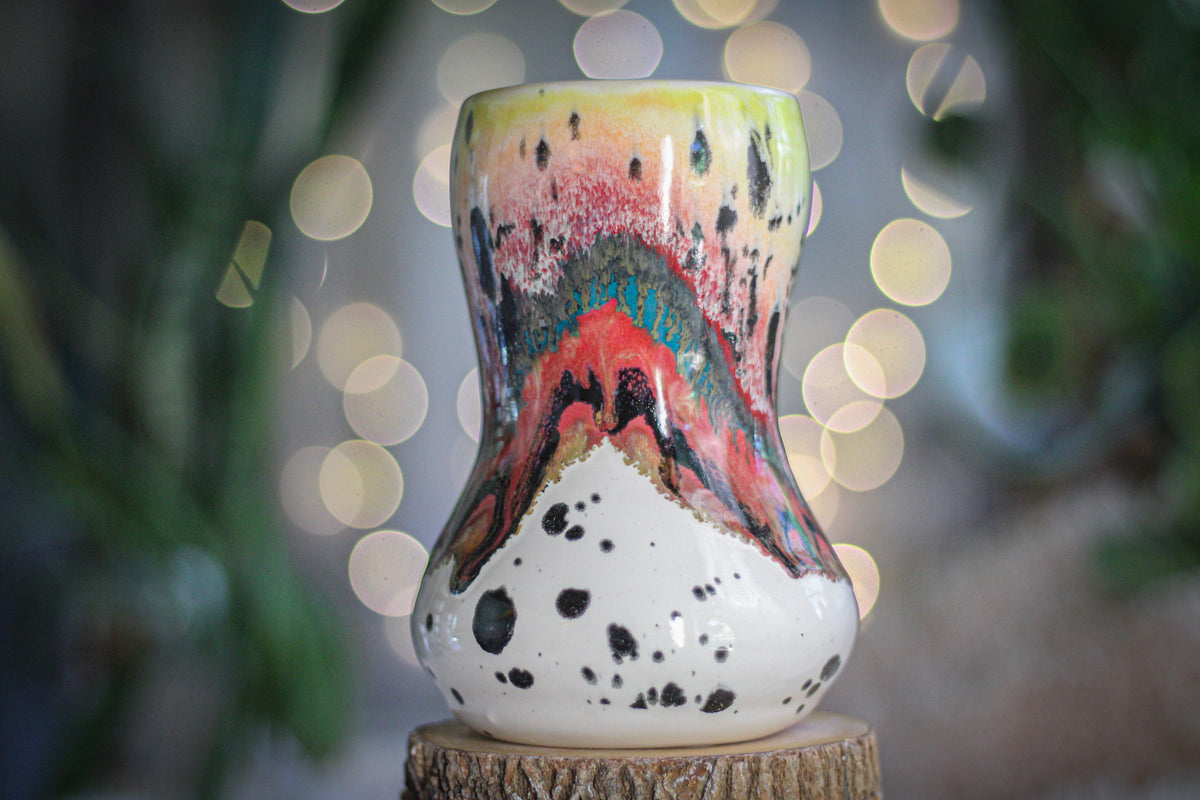 17-B Desert Rainbow Acorn Gourd Mug, 21 oz.